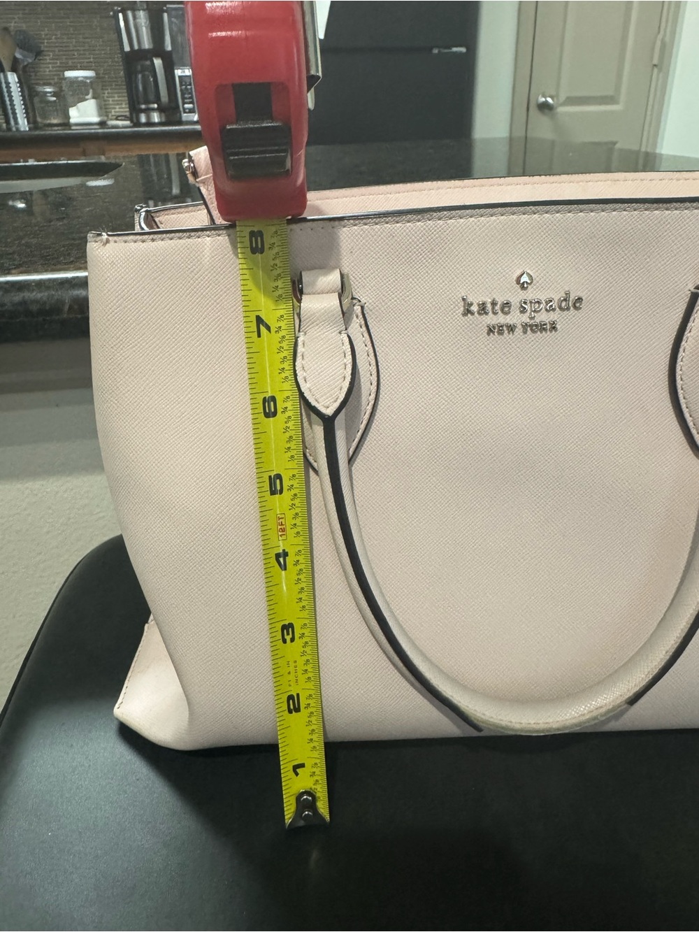 kate spade Blush Pink Leather Satchel Handbag - Picture 9 of 9
